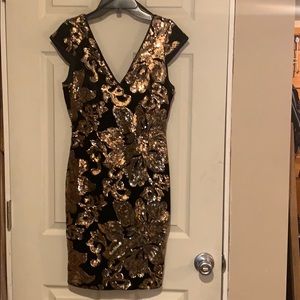 Sequins cocktail dress
